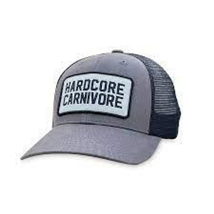 Hardcore Carnivore Grey Patch Hat