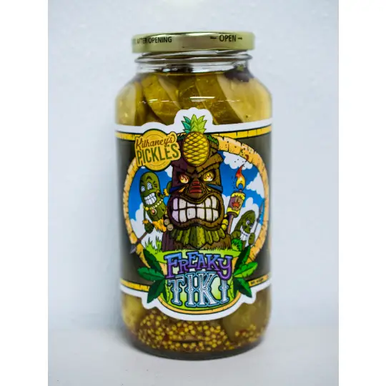 Kilhaney's Pickles - Freaky Tiki Pickle, 16oz - Champion BBQ Supply