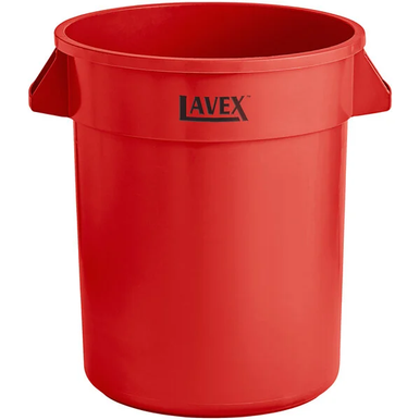 20 Gallon Lavex Bucket Red - Champion BBQ Supply