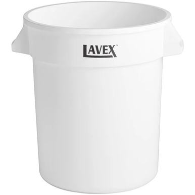 20 Gallon Lavex Bucket White - Champion BBQ Supply