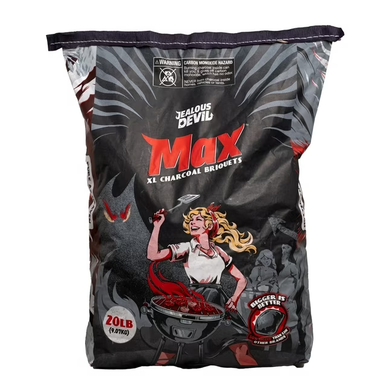 Jealous Devil Maxxx Extra Large Briquets- 20lbs