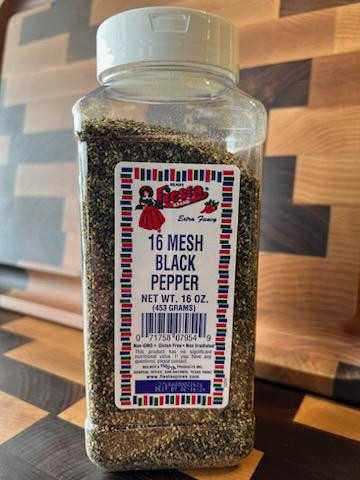 Fiesta - 16 Mesh Black Pepper - Champion BBQ Supply