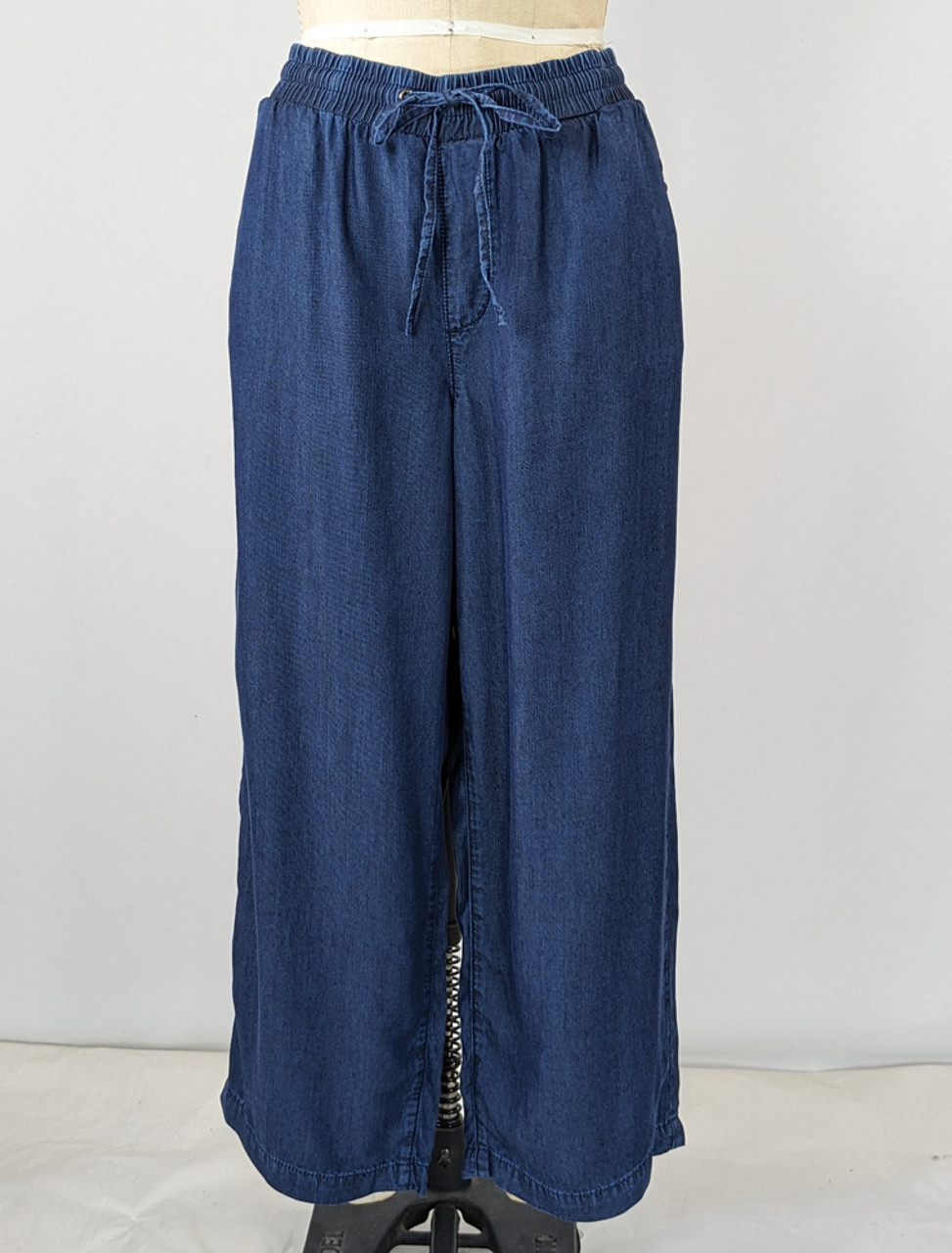 Jayne Wide Leg Ankle Pull-On Pants by NYDJ - Lines of Designs Jayne Wide Leg Ankle Pull-On Pants by NYDJ - Lines of Designs