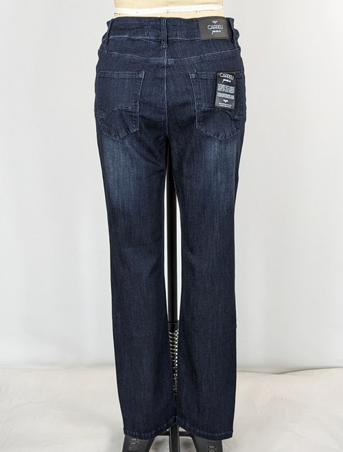 Carreli Jeans®  Angela Fit Capri In Black Wash