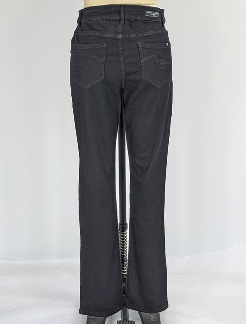 Carreli Jeans®  Angela Fit Capri In Black Wash