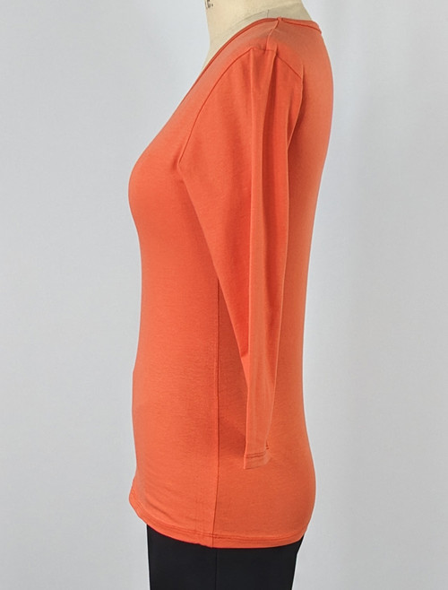 V-Neck 3/4 Sleeve Tee by Necessitees V-Neck 3/4 Sleeve Tee by Necessitees