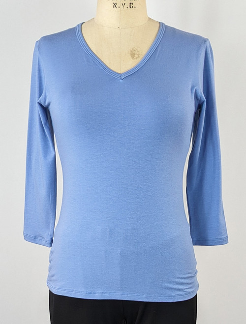 V-Neck 3/4 Sleeve Tee by Necessitees V-Neck 3/4 Sleeve Tee by Necessitees