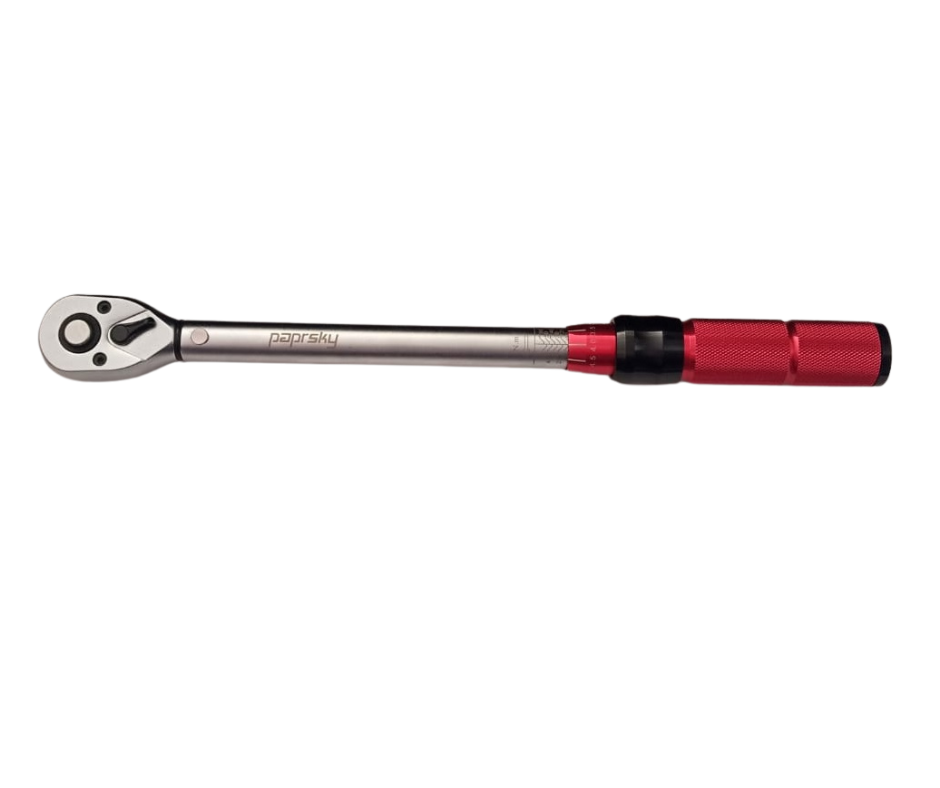 LST 3/8" Drive Torque Wrench - 10-60 Nm Range, 72-Tooth Click Type, For Bike, Scooter, Motorcycle, Car