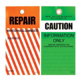 LOCKOUT TAG TEAR PROOF DOUBLE SIDED PSP103TP - CAUTION REPAIR - PS-LOTO-SAFETY-TAG