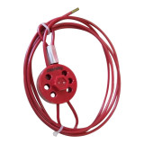 MULTIPURPOSE CABLE LOCKOUT WITH 5 METERS VINYL COATED STEEL CABLE