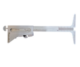 Paprsky stainless steel welding gauge – precision weld inspection tool