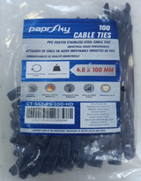 4.6 x 100MM compact nylon cable ties – Paprsky Energy
