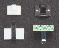 Paprsky Self-Adhesive Tie Mounts | 3M Backed Nylon & Steel Cable Management Base