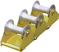 Heavy-Duty Three Reels Turning Cable Pulley for Efficient Cable Routing