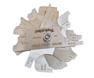 Paprsky Weld Fillet Gauge |  Multi-Blade Stainless Steel Fillet Weld Measurement Tool for Professional Inspection