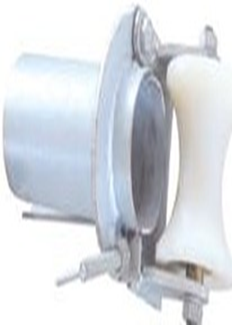 Paprsky Protecting Tackle with Single Wheel PS-SH Series for cable guidance.