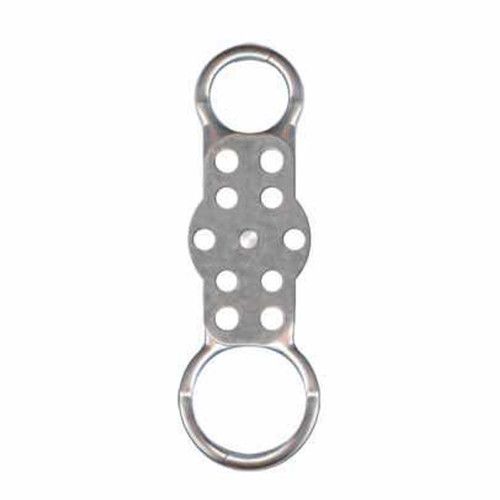 ALUMINIUM HASP - 2 WAY 10 HOLE PS-LOTO-HASP-AL2W