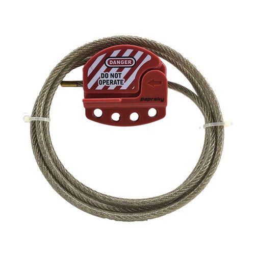 ADJUSTABLE CABLE LOCKOUT PS-LOTO-ACL6.