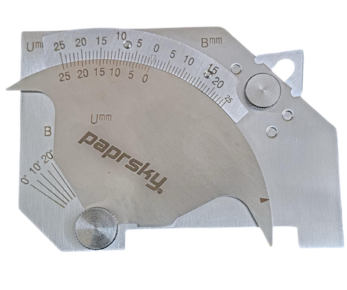 Precision-engineered Paprsky weld inspection gauge for QA applications Precision-engineered Paprsky weld inspection gauge for QA applications
