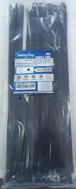 4.6 x 300MM heavy-duty nylon cable ties – Paprsky Energy 4.6 x 300MM heavy-duty nylon cable ties – Paprsky Energy