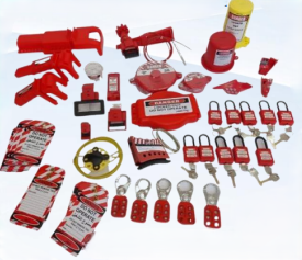 LOCKOUT TAGOUT KIT — 60 PIECES  PS LOTO KIT 18 60
