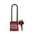 Paprsky LOCKOUT PADLOCK RED LOCKS PS-LOTO-PPR-76 long stainless steel shackle.
