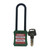 Paprsky LOTO LOCK GREEN PS-LOTO-PPNR-76 dielectric long nylon shackle padlock.
