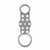 ALUMINIUM HASP - 2 WAY 10 HOLE PS-LOTO-HASP-AL2W