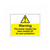 SAFETY LOCKOUT LABELS WARNING THE POWER SUPPLY HAS BEEN LOCKED OFF YOUR PROTECTION - PS-LOTO-SAFETY-LABEL.