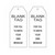 LOCKOUT TAG TEAR PROOF DOUBLE SIDED PSP112TP - PS- LOTO-TAG