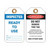 LOCKOUT TAG DANGER PRODUCT CONTAINS ASBESTOS.