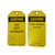 LOCKOUT TAG CAUTION DO NOT OPERATE  PS-LOTO-TAG-C
