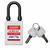 DIELECTRIC SAFETY LOCKOUT PADLOCK — WHITE  PS-LOTO-PPNR-38  ART-PPR-04-TP