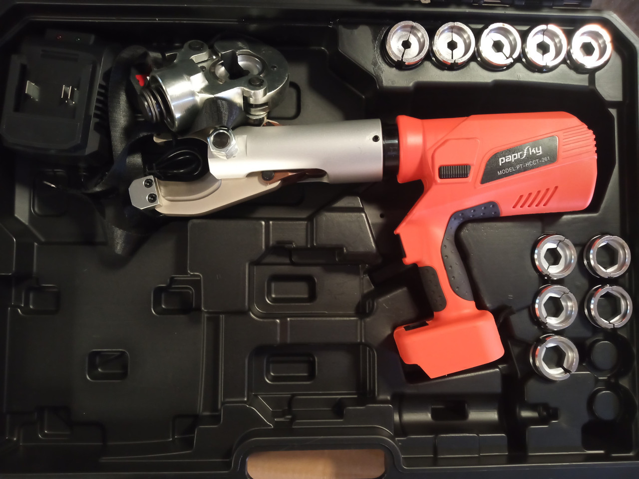 Battery Hydraulic Crimping & Cutting Tool PT-HCCT-261 |  60KN Power