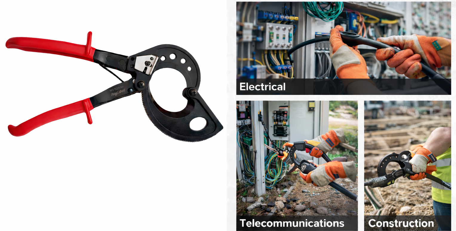 Wire Line Rct Cutter Ratchet Cable Cutter PT-RCC-266: Precision Cutting for Industrial ...