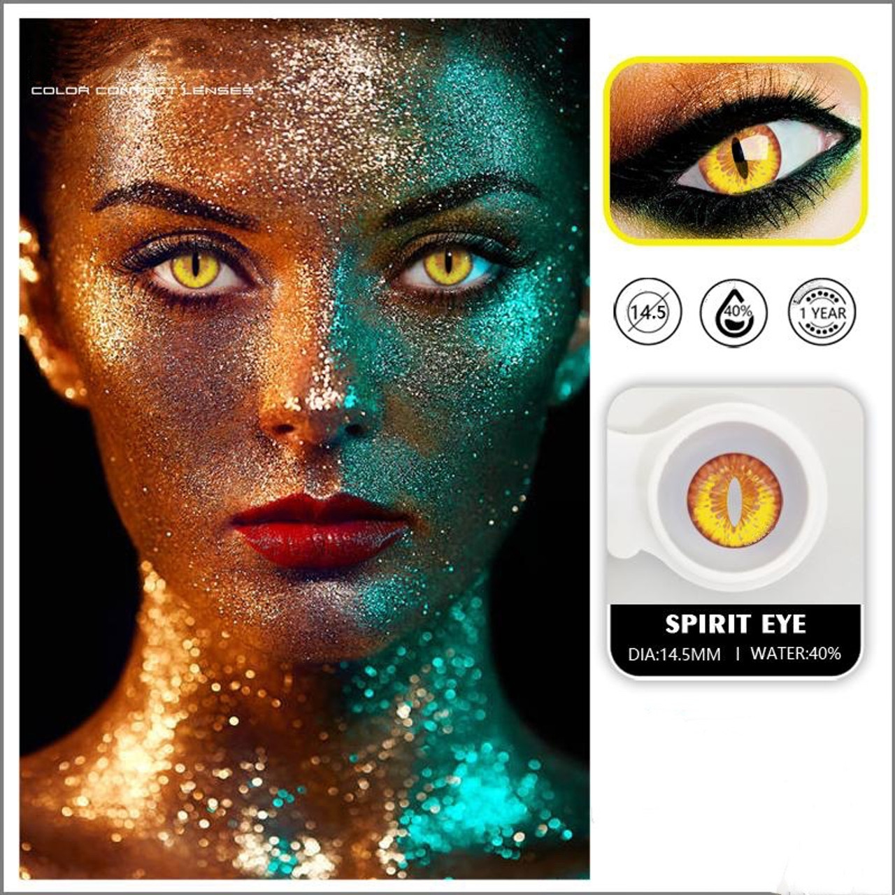 Sclera Contact Lenses for Halloween  Sclera Contacts –