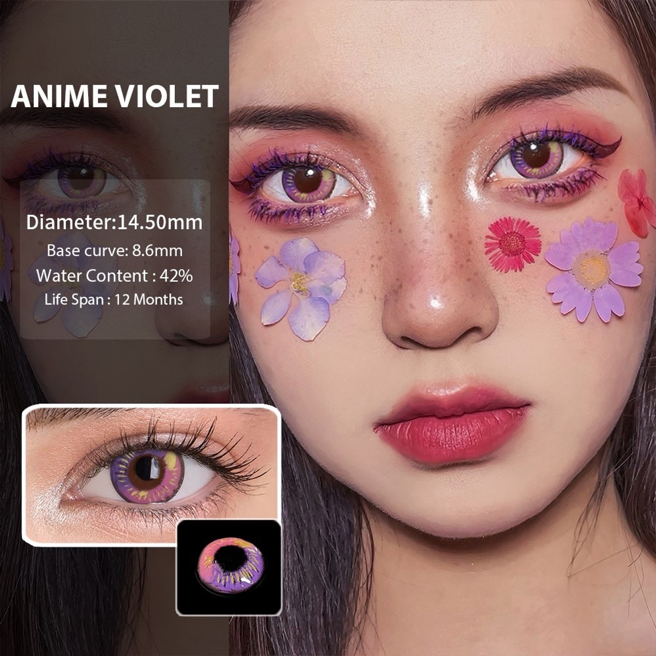 Loox Anime Contact Lenses – Moon Fun Makeup