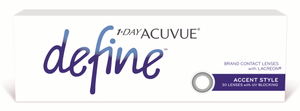 1-Day Acuvue Define with Lacreon (Accent Style) (30pcs) 1-Day Acuvue Define with Lacreon (Accent Style) (30pcs)