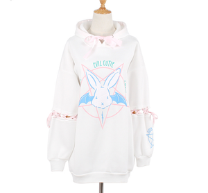 Kawaii Rabbit Pentacle Hoodies Sweater Kawaii Rabbit Pentacle Hoodies Sweater