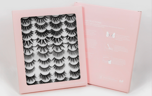 20 Pairs 3D Mink Lashes Natural False Eyelashes  20 Pairs 3D Mink Lashes Natural False Eyelashes