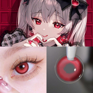 K4 Tear Red Color Contact Lens K4 Tear Red Color Contact Lens