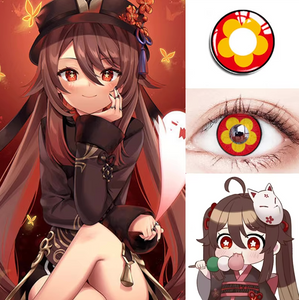Genshin Impact Hutao Cosplay Color Contact Lenses Genshin Impact Hutao Cosplay Color Contact Lenses