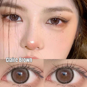 15MM Claire Grey / Claire Brown Color Contact Lenses