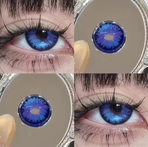 (Graded) 14.5MM Butterwing Blue Color Contact Lens (Graded) 14.5MM Butterwing Blue Color Contact Lens