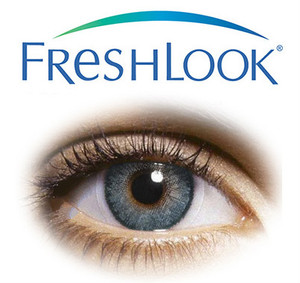 freshlook colors violet on brown eyes