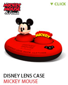 Disney iPool Auto Vibrating Lens Case Cleanser (Mickey) Disney iPool Auto Vibrating Lens Case Cleanser (Mickey)