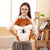 Cute Kawaii Japanese Hamster Plush Toy Backpack Cute Kawaii Japanese Hamster Plush Toy Backpack