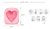 Kawaii Candy Transparent Heart Backpack ( Free Shipping ) Kawaii Candy Transparent Heart Backpack ( Free Shipping )