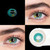 Coscon Anime Green Color Contact Lens