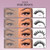 7 Pairs 3D Cat Eye Faux Mink Winged End False Eyelashes Manga Lashes